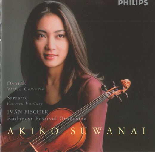 Portada de Dvořák: Violin Concerto / Sarasate: Carmen Fantasy