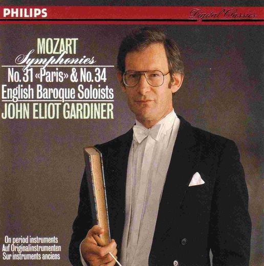 Portada de Symphonies no. 31 "Paris" and no. 34