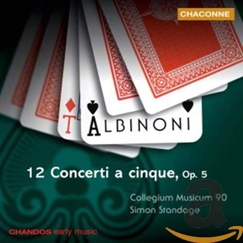 Portada de 12 Concerti à cinque, op. 5