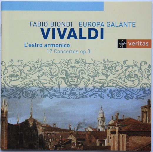 Portada de L’estro armonico