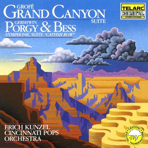 Portada de Grofé: Grand Canyon Suite / Gershwin: Porgy & Bess: Symphonic Suite “Catfish Row”